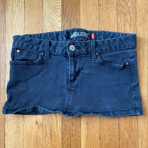 KillCity by Lip Service black jean skirt